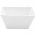 Ryner Melamine Square Bowl - 10 x 10 x 6cm White