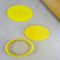 CCC AFL Football Laces Cutter and Debosser Set