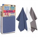 White Magic Eco Tea Towel - 3 pack - Hampton