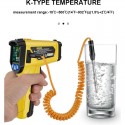 Mestek Infrared Digital Thermometer Model 800 with probe