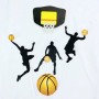 Cake Topper Basketball 5pc Assorted