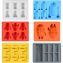 Silicone Mould Hans Frozen 7 cavity