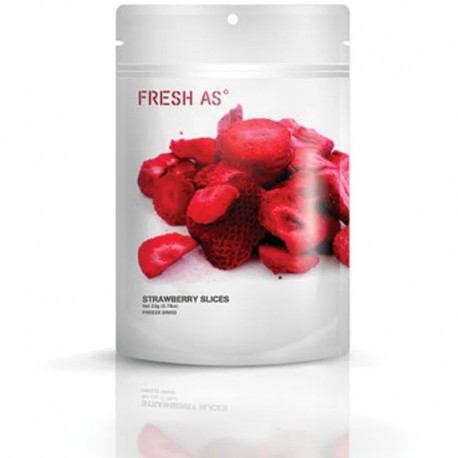 Fresh As Freeze/D Strawberry Slices 22gm