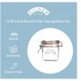 Kilner Clip Top Round Jar 0.35 Litre Kilner,Cooks Plus