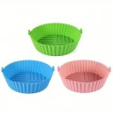 Air Fryer Silicone Liner Round with handles