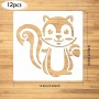 Animal Stencil Templates 12pc set Unbranded,Cooks Plus