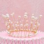 Cake Topper Gold Pearl Crown Unbranded,Cooks Plus