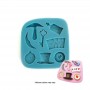 Cake Craft Alice in Wonderland Silicone Mould Cake Craft,Cooks