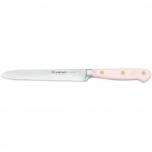 Wusthof Classic Serrated Utility Knife 14cm - Pink Himalayan