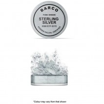 Barco Grey Label Metallic Paint-Dust - Sterling Silver 10ml