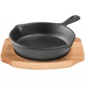 Pyrolux Pyrocast 10cm Skillet with Maple Tray