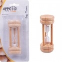 Appetito Natural Wood Egg Timer