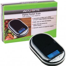 Acurite Pocket Digital Scale 0.02g-200g - Black Acurite,Cooks