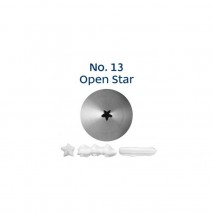 Loyal Tip/Tube No 13 Open Star Standard Loyal,Cooks Plus