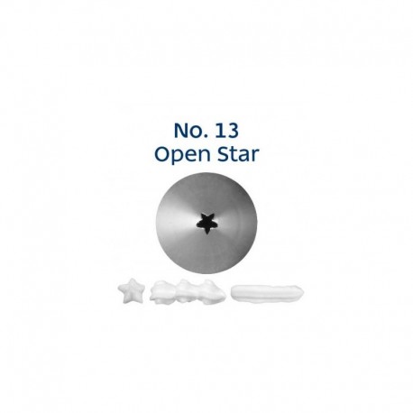 Loyal Tip/Tube No 13 Open Star Standard Loyal,Cooks Plus