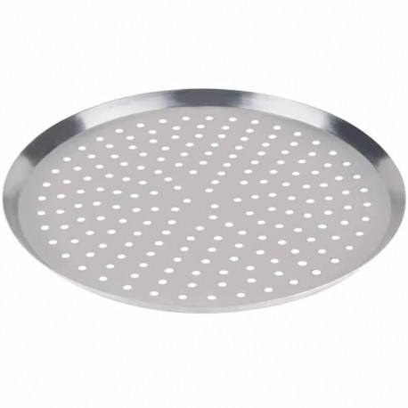 KH Perforated Pizza Tray Aluminium - 25cm Ken Hands,Cooks Plus