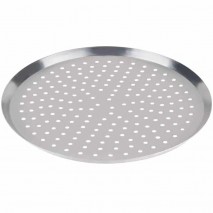 KH Perforated Pizza Tray Aluminium - 28cm Ken Hands,Cooks Plus