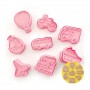 Cake Craft Cookie Cutters - Travel Vehicles - 8 pieces Cake