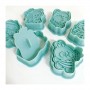 Cake Craft Cookie Cutters - Cute Animals - 6 pieces Cake