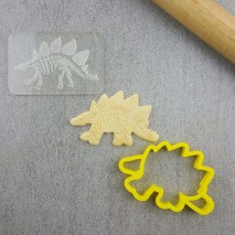 CCC Stegosaurus Fossil Bones Debosser & Cutter Set Custom