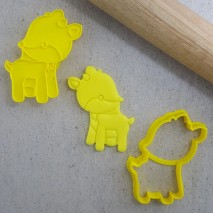 CCC Elk Cutter and Embosser Set Custom Cookie Cutters,Cooks Plus