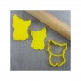 CCC Cat Embosser & Cutter Set Custom Cookie Cutters,Cooks Plus