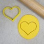 CCC Sweet Heart Cutter - 70mm Custom Cookie Cutters,Cooks Plus