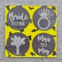 CCC 3D Bride To Be Mini Debosser Custom Cookie Cutters,Cooks