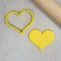 CCC Sweet Heart Cutter - 110mm Custom Cookie Cutters,Cooks Plus