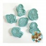 Cake Craft Cookie Cutters - Happy Space - 6 pieces Cake