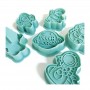 Cake Craft Cookie Cutters - Happy Space - 6 pieces Cake