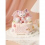 Cake Topper Small Pink Sitting Fox Unbranded,Cooks Plus