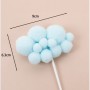 Cake Topper Clouds - Blue 1pc Unbranded,Cooks Plus