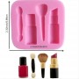 Silicone Mould Cosmetics 4 cavity Unbranded,Cooks Plus