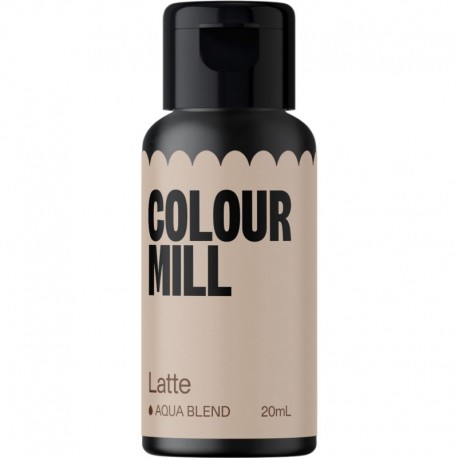 Colour Mill Aqua 20ml Latte Colour Mill,Cooks Plus