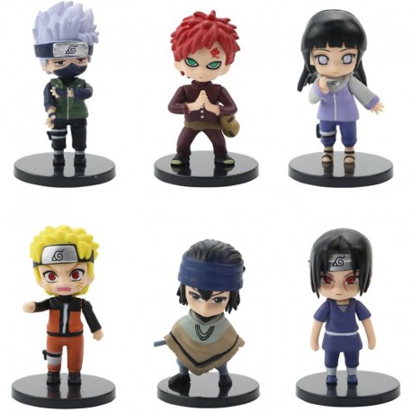 Cake Topper Naruto 6pc Set Pack 2 Unbranded,Cooks Plus