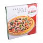 Al Dente Ceramic Pizza Stone w Rack - 33cm Al Dente Pasta &