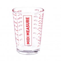 Appetito Midi Measure Glass - 125ML Appetito,Cooks Plus