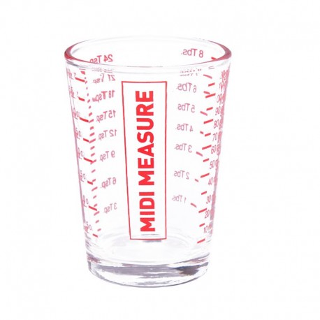 Appetito Midi Measure Glass - 125ML Appetito,Cooks Plus