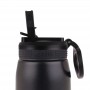 Oasis Insulated Sports Bottle w Sipper - 780ml - Black