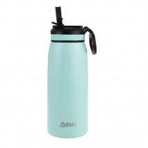 Oasis Insulated Sports Bottle w Sipper - 780ml - Mint