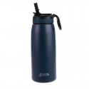 Oasis Insulated Sports Bottle w Sipper - 780ml - Navy