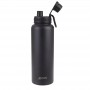 Oasis Insulated Challenger Sports Bottle - 1.1L Black