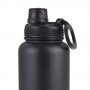 Oasis Insulated Challenger Sports Bottle - 1.1L Black