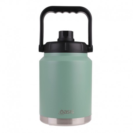 Oasis Insulated Jug w Carry Handle 2.1L Sage Green Oasis,Cooks