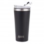 Oasis Insulated Travel Mug 480ml Matte Black Oasis,Cooks Plus