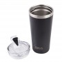 Oasis Insulated Travel Mug 480ml Matte Black Oasis,Cooks Plus