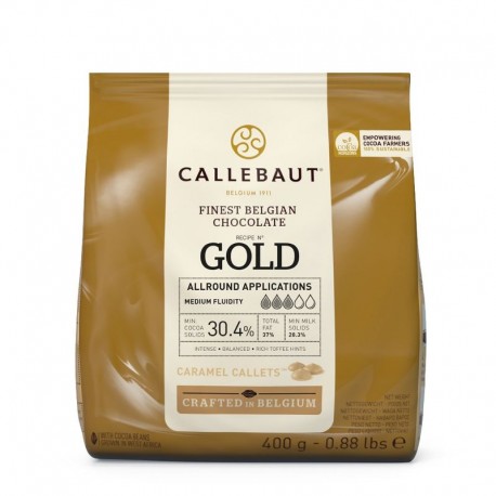 CALLEBAUT GOLD CALLETS 400G