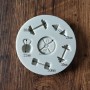 Silicone Mould Gym Weights 6 cavity