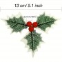 Artificial Holly Red Berry 5pc